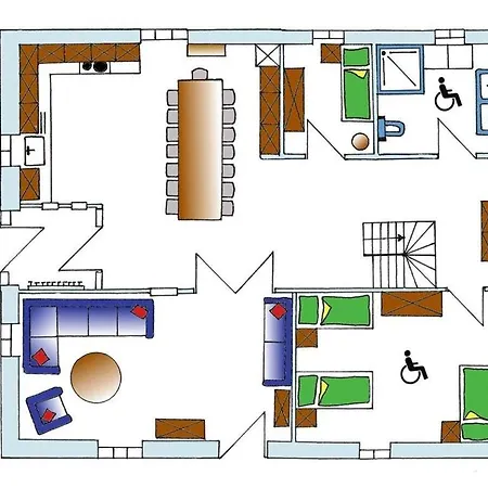 Group House Telse Comfortable Holiday בית נופש *